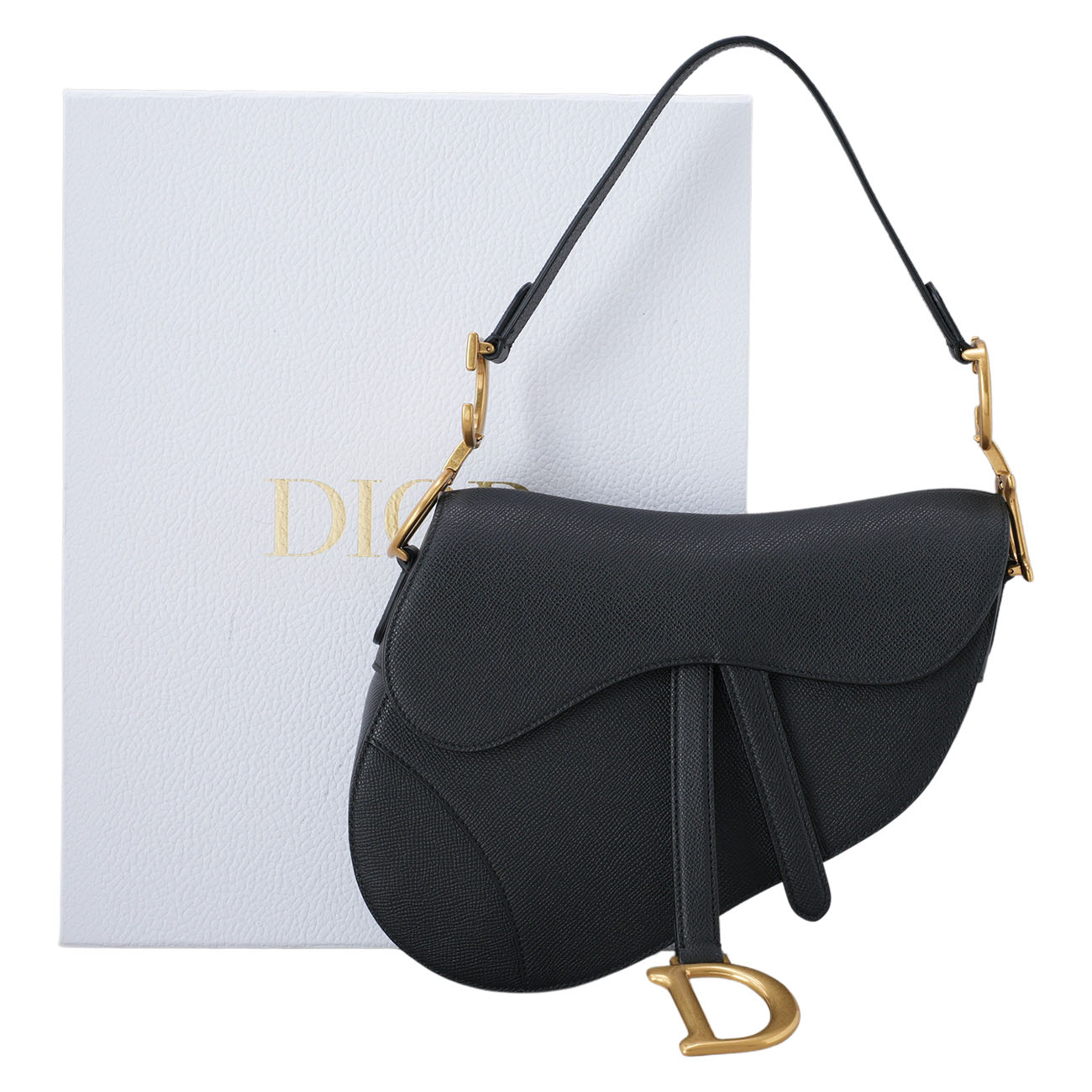 CHRISTIAN DIOR(USED)크리스찬디올 새들백 미듐